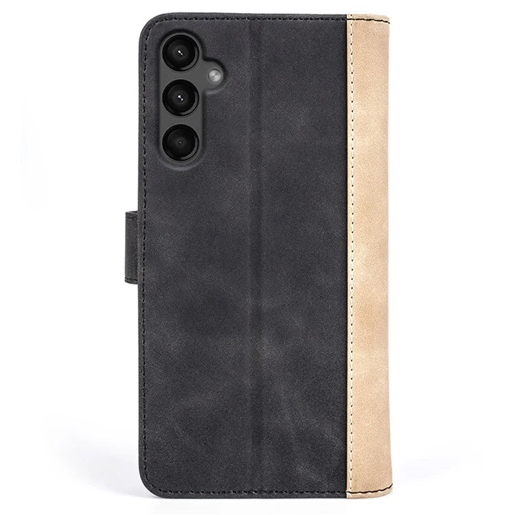 For Samsung Galaxy A15 5G Case PU Leather Cover Wallet Stand Slim-Fit Phone Shell