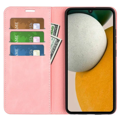 For Samsung Galaxy A15 5G Phone Case PU Leather Wallet Stand Skin-touch Mobile Phone Cover