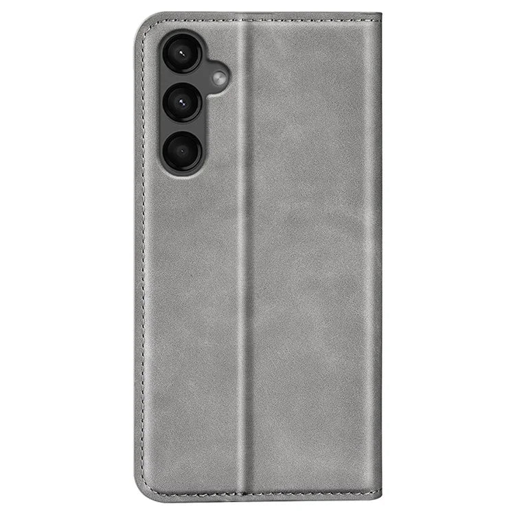 For Samsung Galaxy A15 5G Phone Case PU Leather Wallet Stand Skin-touch Mobile Phone Cover