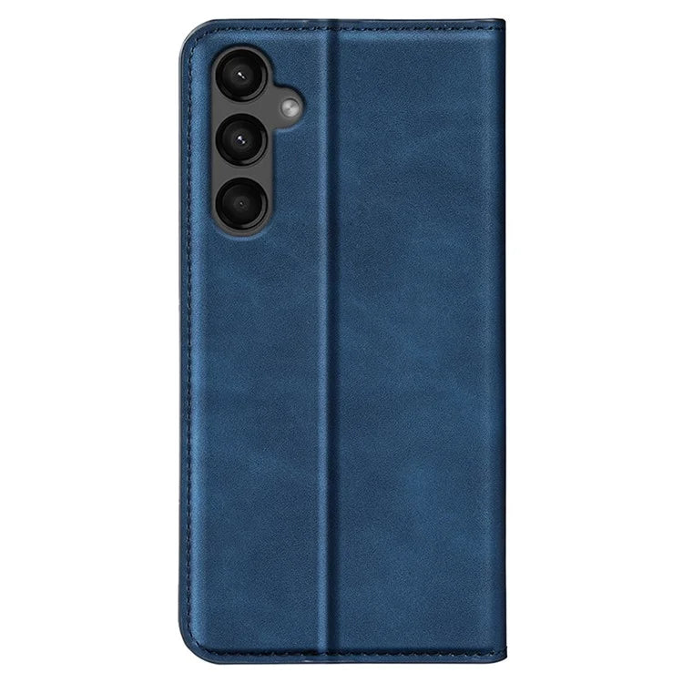 For Samsung Galaxy A15 5G Phone Case PU Leather Wallet Stand Skin-touch Mobile Phone Cover