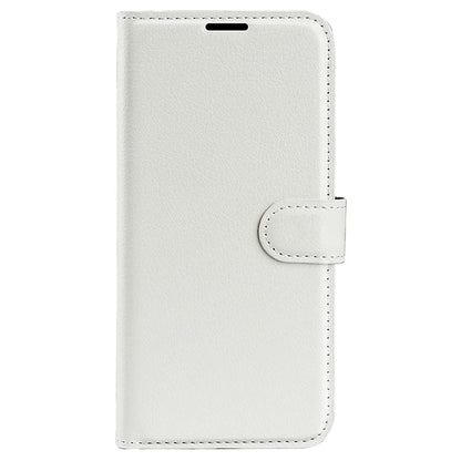 For Samsung Galaxy A15 5G Case Slim-Fit Litchi Texture Stand Wallet Phone Cover PU Leather Shell