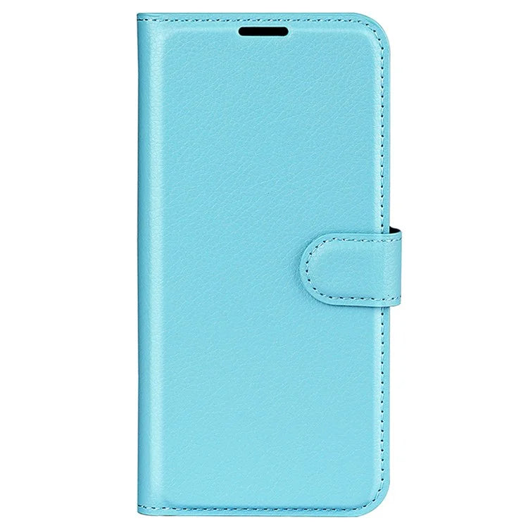 For Samsung Galaxy A15 5G Case Slim-Fit Litchi Texture Stand Wallet Phone Cover PU Leather Shell