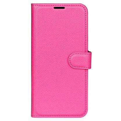 For Samsung Galaxy A15 5G Case Slim-Fit Litchi Texture Stand Wallet Phone Cover PU Leather Shell
