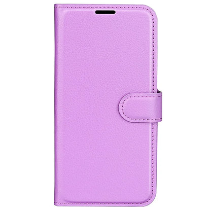 For Samsung Galaxy A15 5G Case Slim-Fit Litchi Texture Stand Wallet Phone Cover PU Leather Shell