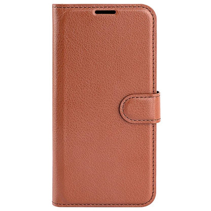 For Samsung Galaxy A15 5G Case Slim-Fit Litchi Texture Stand Wallet Phone Cover PU Leather Shell