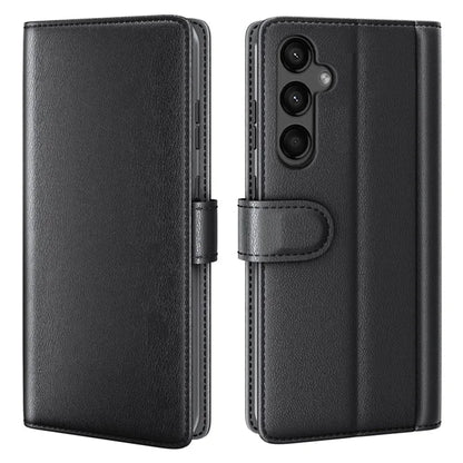 For Samsung Galaxy A15 5G Case Wallet Stand Cover Shockproof Genuine Split Leather Phone Shell