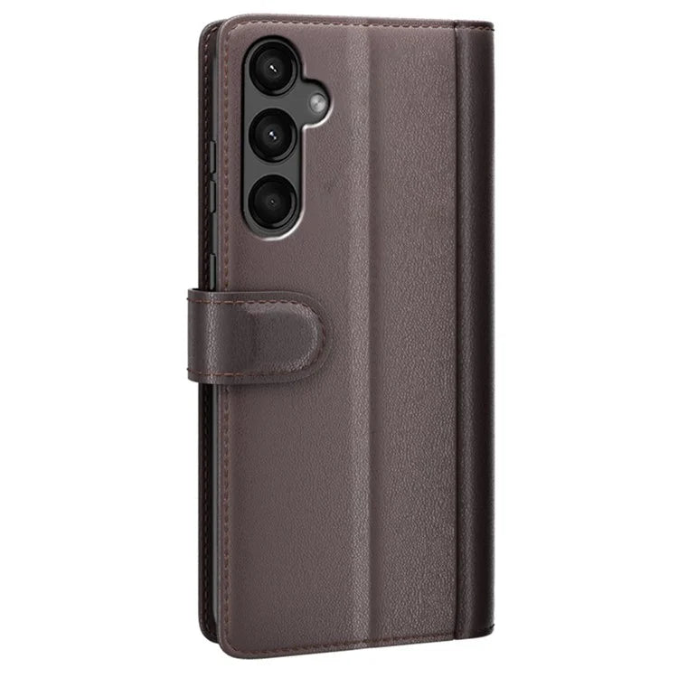 For Samsung Galaxy A15 5G Case Wallet Stand Cover Shockproof Genuine Split Leather Phone Shell