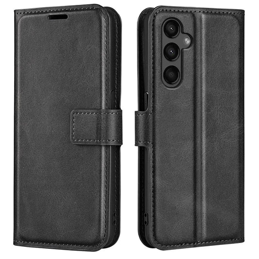 For Samsung Galaxy A15 5G Case Wallet Stand PU Leather Calf Texture Phone Cover