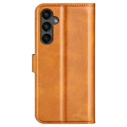 For Samsung Galaxy A15 5G Case Wallet Stand PU Leather Calf Texture Phone Cover