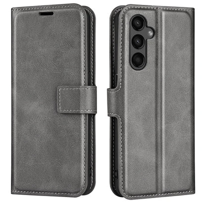 For Samsung Galaxy A15 5G Case Wallet Stand PU Leather Calf Texture Phone Cover