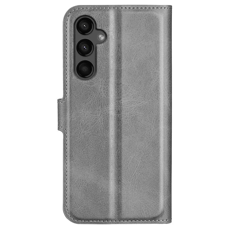 For Samsung Galaxy A15 5G Case Wallet Stand PU Leather Calf Texture Phone Cover