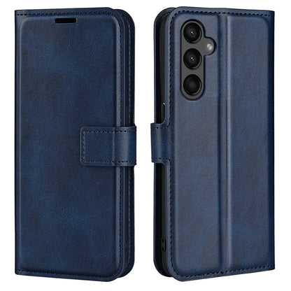For Samsung Galaxy A15 5G Case Wallet Stand PU Leather Calf Texture Phone Cover