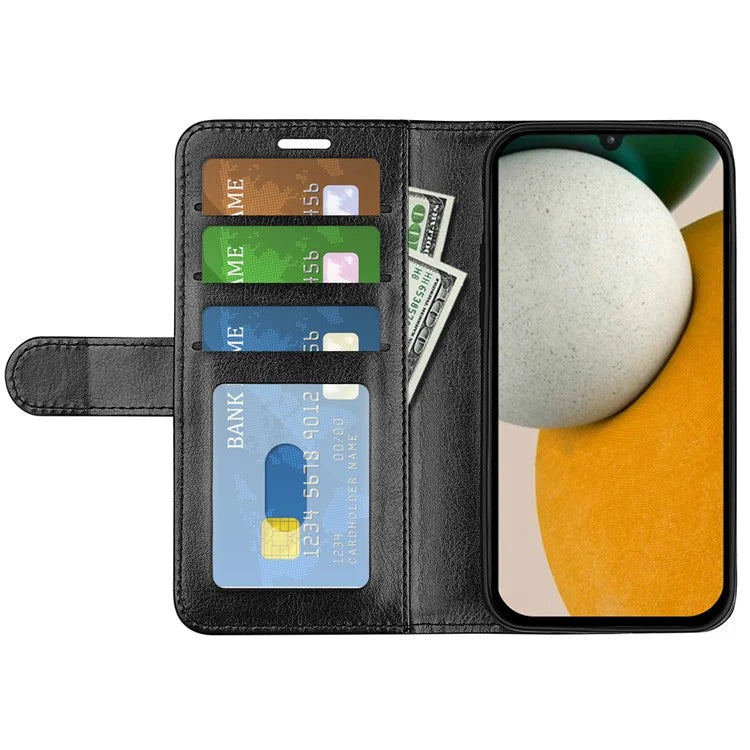 For Samsung Galaxy A15 5G Case PU Leather Cover Magnetic Cell Phone Stand Wallet