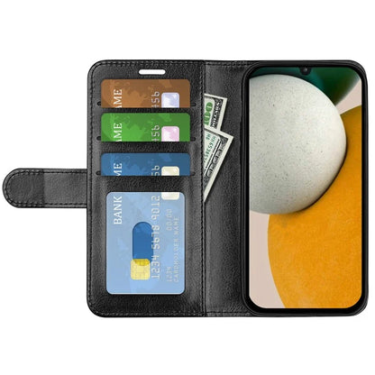 For Samsung Galaxy A15 5G Case PU Leather Cover Magnetic Cell Phone Stand Wallet