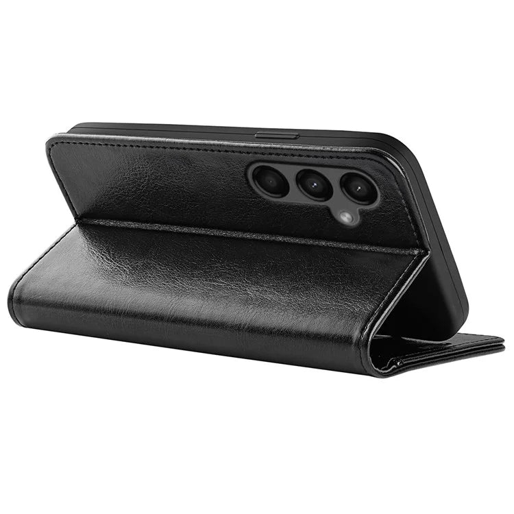 For Samsung Galaxy A15 5G Case PU Leather Cover Magnetic Cell Phone Stand Wallet