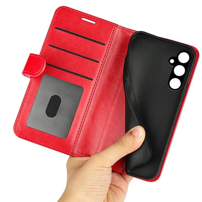 For Samsung Galaxy A15 5G Case PU Leather Cover Magnetic Cell Phone Stand Wallet