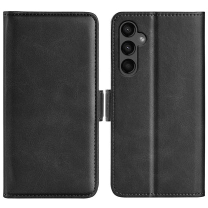 Calf Texture Phone Cover for Samsung Galaxy A15 5G Case PU Leather Wallet Stand Flip Shell