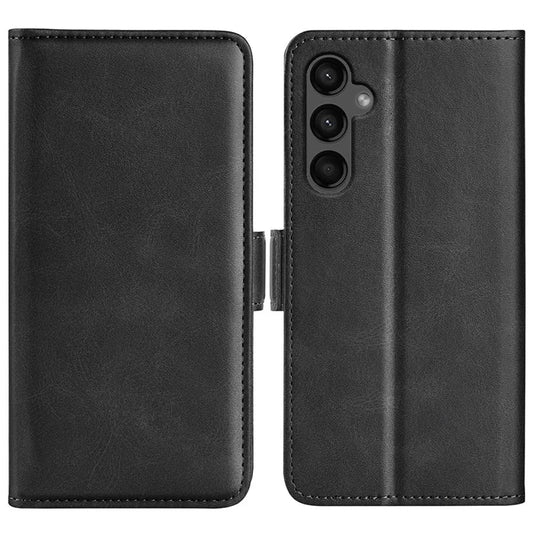 Calf Texture Phone Cover for Samsung Galaxy A15 5G Case PU Leather Wallet Stand Flip Shell