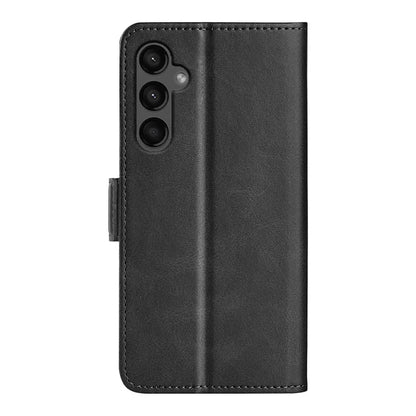Calf Texture Phone Cover for Samsung Galaxy A15 5G Case PU Leather Wallet Stand Flip Shell