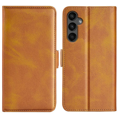 Calf Texture Phone Cover for Samsung Galaxy A15 5G Case PU Leather Wallet Stand Flip Shell