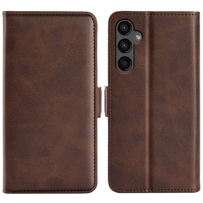 Calf Texture Phone Cover for Samsung Galaxy A15 5G Case PU Leather Wallet Stand Flip Shell
