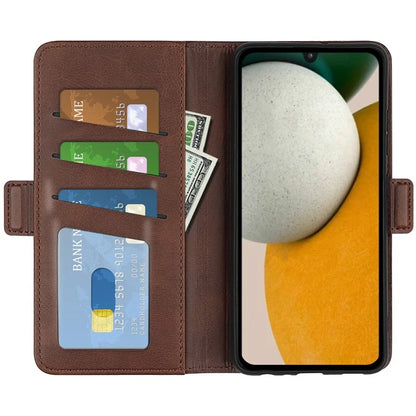 Calf Texture Phone Cover for Samsung Galaxy A15 5G Case PU Leather Wallet Stand Flip Shell