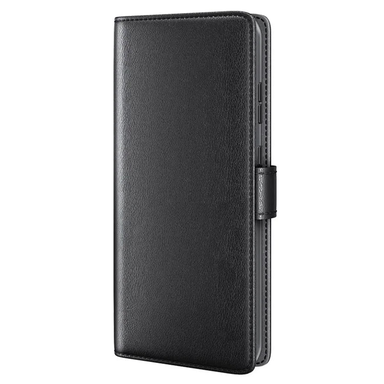 For Motorola Moto G54 5G Case Anti-Scratch Genuine Split Leather Wallet Stand Phone Protector