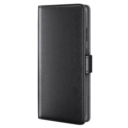 For Motorola Moto G54 5G Case Anti-Scratch Genuine Split Leather Wallet Stand Phone Protector
