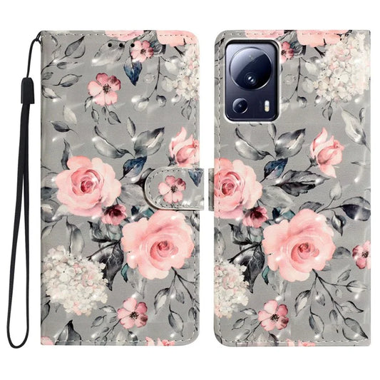 For Xiaomi 13 Lite / Civi 2 5G Case Shockproof Wallet Phone Case PU Leather Flip Cover