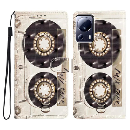For Xiaomi 13 Lite / Civi 2 5G Case Shockproof Wallet Phone Case PU Leather Flip Cover