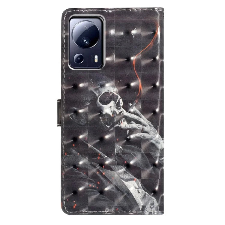 For Xiaomi 13 Lite / Civi 2 5G Case Shockproof Wallet Phone Case PU Leather Flip Cover