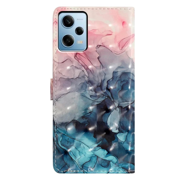 PU Leather Flip Cover for Xiaomi Redmi Note 12 Pro+ 5G Case Anti-Drop Wallet Phone Cover