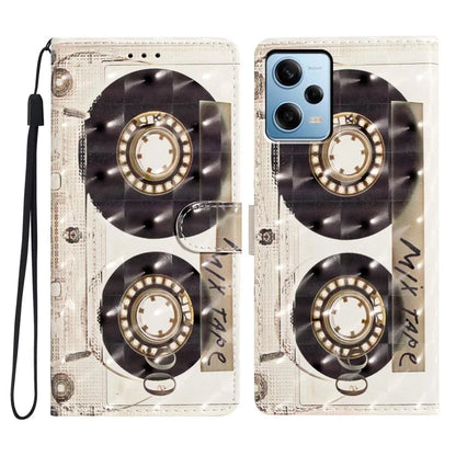 PU Leather Flip Cover for Xiaomi Redmi Note 12 Pro+ 5G Case Anti-Drop Wallet Phone Cover