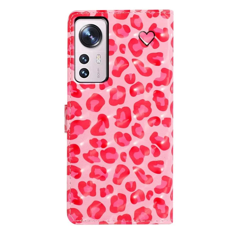 For Xiaomi 12 Pro 5G / 12 Pro (Dimensity) 5G / 12S Pro 5G Wallet Case Protective PU Phone Cover