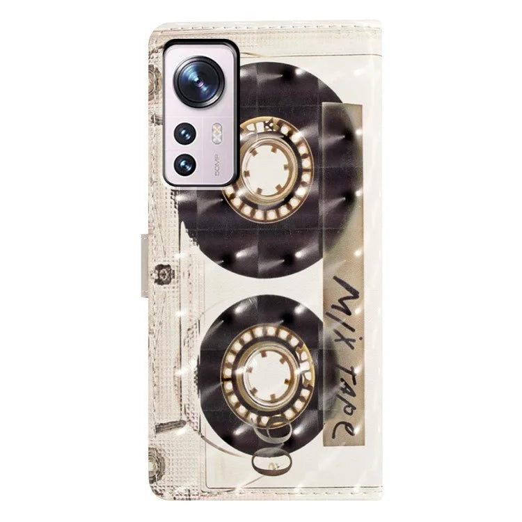 For Xiaomi 12 Pro 5G / 12 Pro (Dimensity) 5G / 12S Pro 5G Wallet Case Protective PU Phone Cover