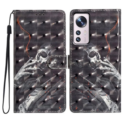 For Xiaomi 12 Pro 5G / 12 Pro (Dimensity) 5G / 12S Pro 5G Wallet Case Protective PU Phone Cover