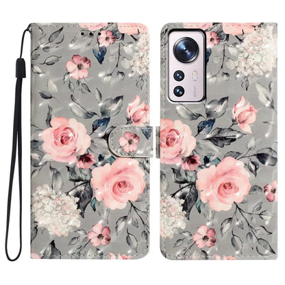 For Xiaomi 12 Pro 5G / 12 Pro (Dimensity) 5G / 12S Pro 5G Wallet Case Protective PU Phone Cover