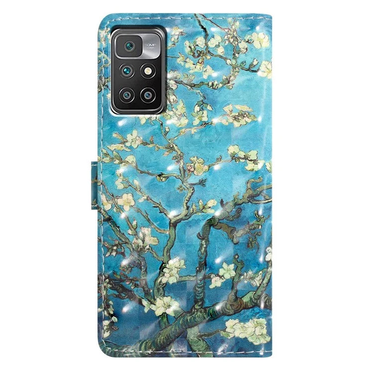 For Xiaomi Redmi Note 11 4G (MediaTek) / Redmi 10 4G / Redmi 10 2022 4G / 10 Prime Case PU Phone Cover