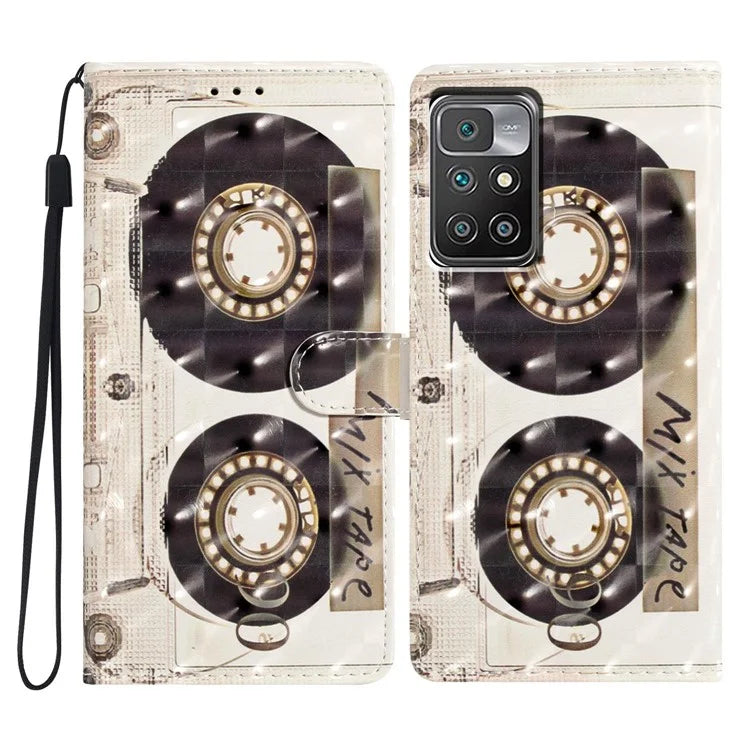 For Xiaomi Redmi Note 11 4G (MediaTek) / Redmi 10 4G / Redmi 10 2022 4G / 10 Prime Case PU Phone Cover