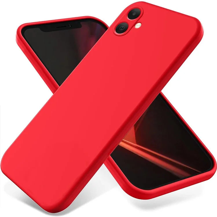 For Samsung Galaxy A05 4G Case Anti-Scratch Phone Cover Liquid Silicone Phone Shell with Strap