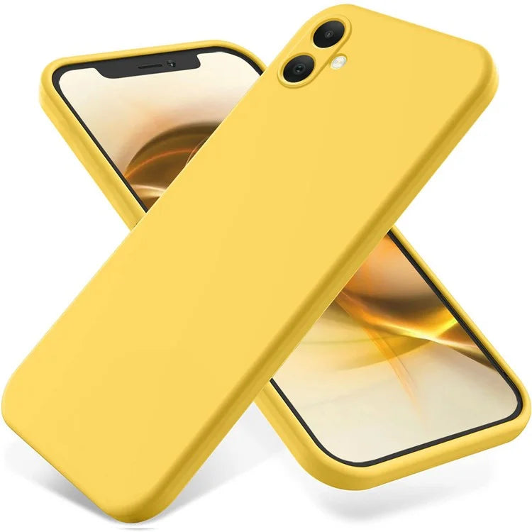 For Samsung Galaxy A05 4G Case Anti-Scratch Phone Cover Liquid Silicone Phone Shell with Strap