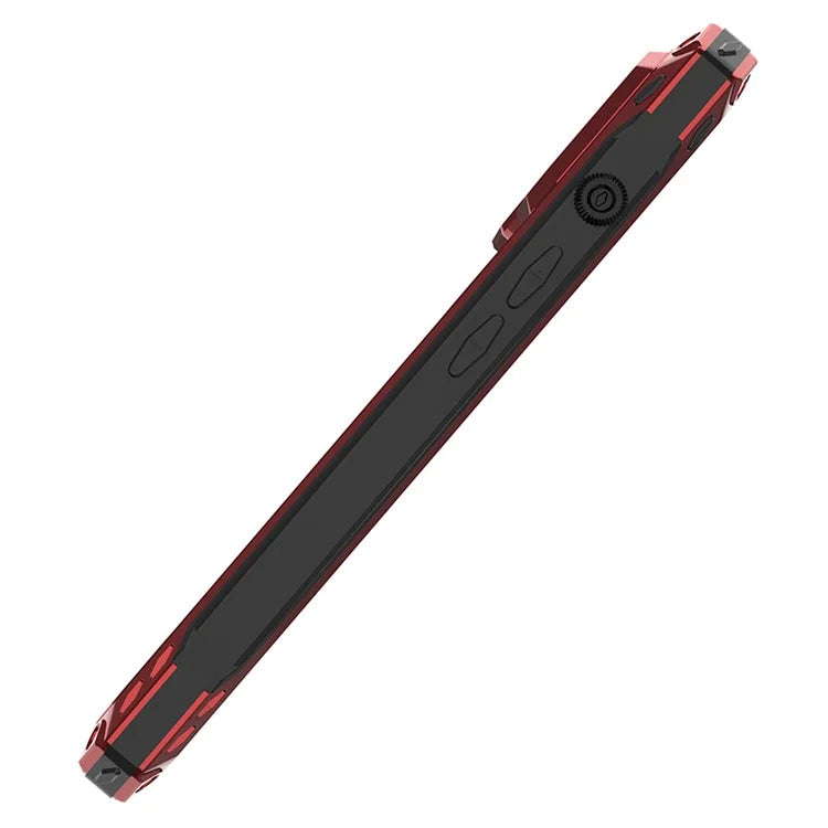Anti-Drop Kickstand Case for iPhone 14 Case Aluminum Alloy+Silicone Phone Cover