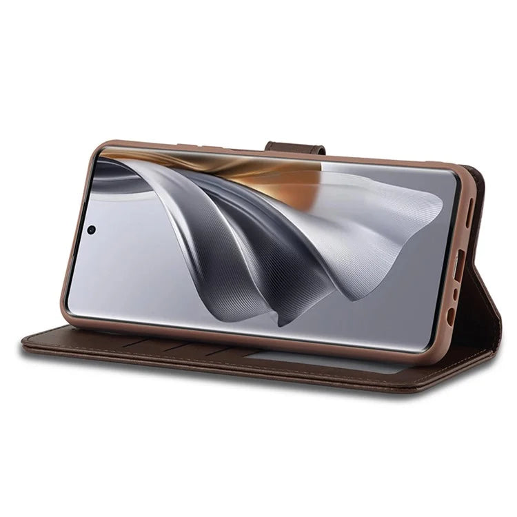 LC.IMEEKE For Oppo Reno10 Pro 5G (Global) / Reno10 5G (Global) Case PU Leather Stand Phone Wallet Cover