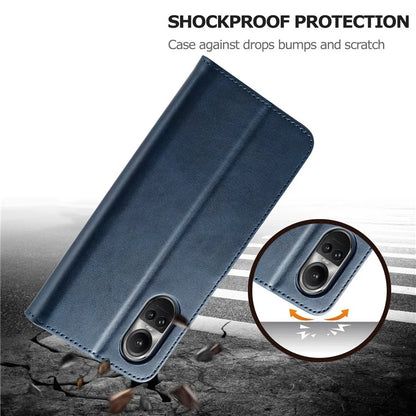 LC.IMEEKE For Oppo Reno10 Pro 5G (Global) / Reno10 5G (Global) Case PU Leather Stand Phone Wallet Cover