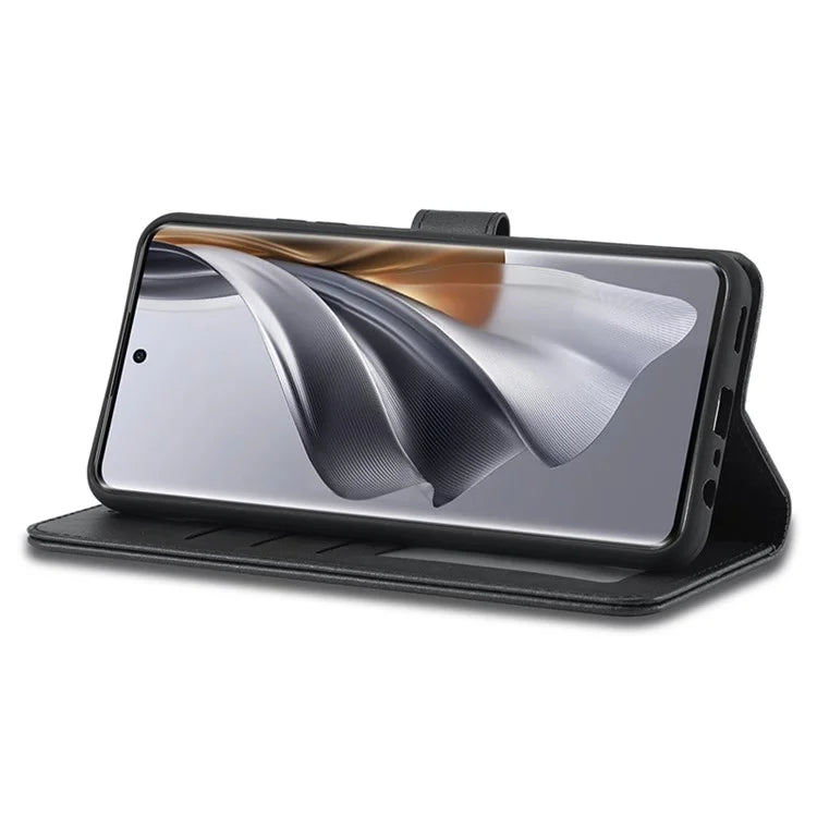 LC.IMEEKE For Oppo Reno10 Pro 5G (Global) / Reno10 5G (Global) Case PU Leather Stand Phone Wallet Cover