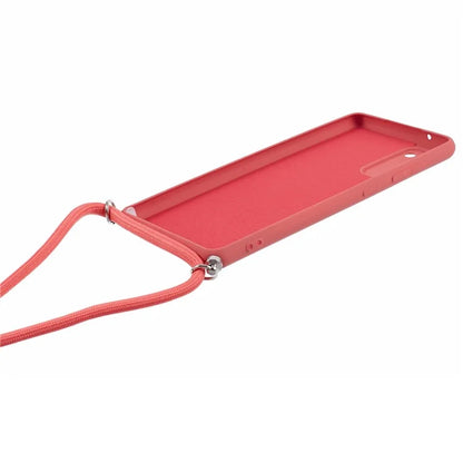 For Samsung Galaxy S20 FE / FE 5G / S20 Lite / S20 FE 2022 Case Rubberized TPU Cover with Long Lanyard