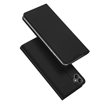 DUX DUCIS Skin Pro Series For Samsung Galaxy A05 4G Case PU Leather Phone Cover with Card Slot