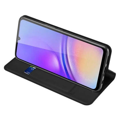 DUX DUCIS Skin Pro Series For Samsung Galaxy A05 4G Case PU Leather Phone Cover with Card Slot