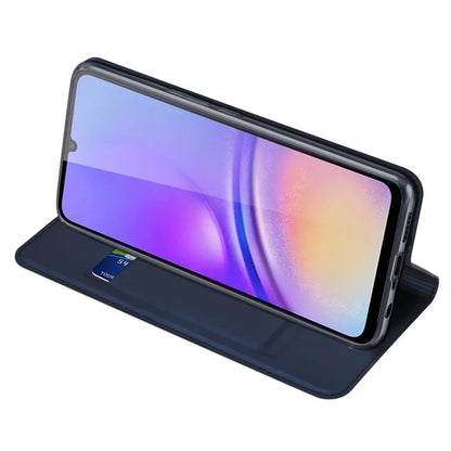 DUX DUCIS Skin Pro Series For Samsung Galaxy A05 4G Case PU Leather Phone Cover with Card Slot