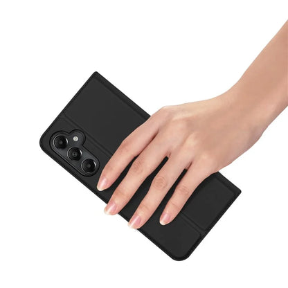 DUX DUCIS Skin Pro Series For Samsung Galaxy A05s 4G Case Single Card Slot Phone Leather Shell